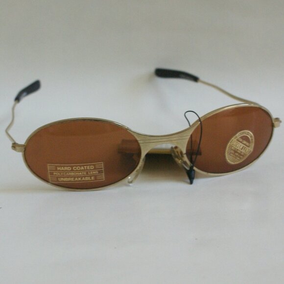 NWOT True Vintage 90's Sports Wire Wrap around style coppermax lens sunglasses - Picture 1 of 5